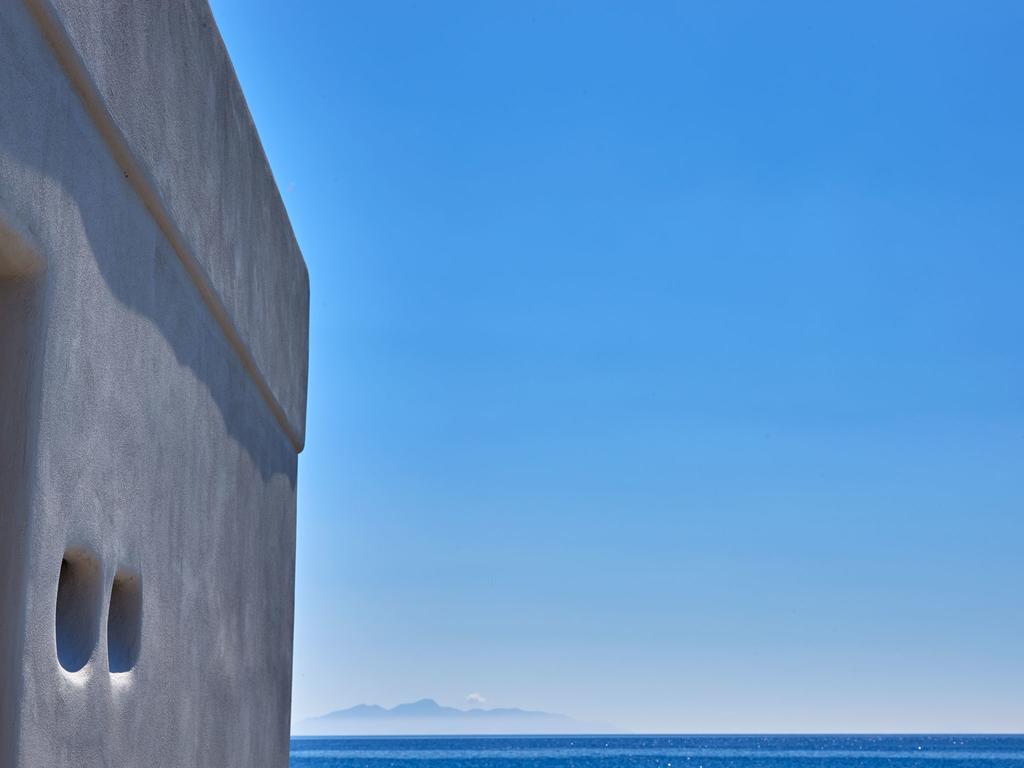 Incognito Beach Villa Santorini Kamári Exteriör bild